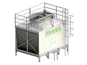 橫流式冷卻塔的安裝流程